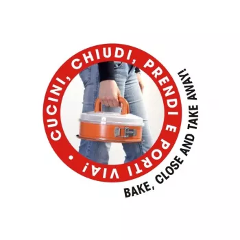 GUARDINI Bake Away rektangulär ugnsform med bärlock 32 x 24 x 4,7 cm