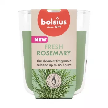 BOLSIUS True Scents rosmarin doftljus i glas, 80x73 mm