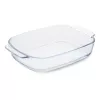 GUARDINI glasform rektangulär borosilikatglas 34x22,5x6 cm / 2,7 L
