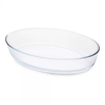 GUARDINI oval bakform i borosilikatglas 35x24x7 cm 3L