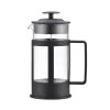 ASI COLLECTION Coffee Press GULFI M 600ml French Press, borosilikatglas, svart/silver