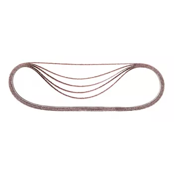 Makita P-43337 slipbandsset, 60 korn, 533 x 13 mm, 5 stycken
