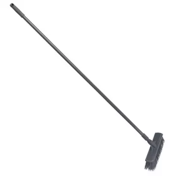 SAUBER utomhusborste med handtag 34 cm grå