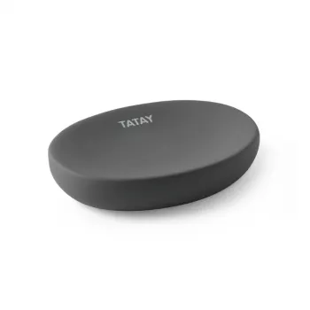 TATAY Soft keramisk tvåldisk, antracitgrå