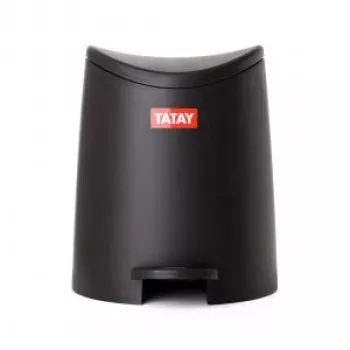 TATAY Badrumspedalspann 3L Standard svart