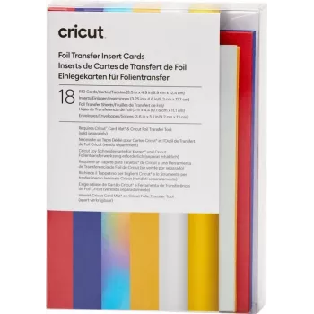 Cricut Insert Cards Foil Celebration R10 kortset röd, blå (2009476)