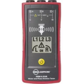 FLUKE PRM-6-EUR KIT fasföljdsprovare CAT IV 600 V LCD (4707078)