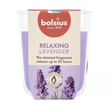 BOLSIUS True Scents lavendel doftljus i glas Ø80x73mm
