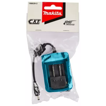 Makita CXT 12V max Li-Ion batteriadapter med DC-hålkontaktutgång (5,5 x 2,1 mm), 2,2A