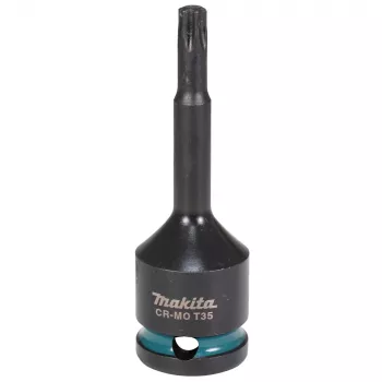 Makita Impact Black 1/2 inch Torx hylsnyckelinsats T35, 78 mm E-19803