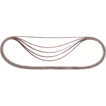 Makita P-43343 slipbandsset, 80 korn, 533 mm x 13 mm, 5 st