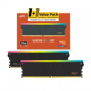 V-Color Manta XSky RGB 16GB DDR5-6000 CL30 EXPO minnesmodul, svart