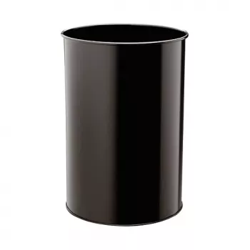 DURABLE 30L svart plastpapperskorg