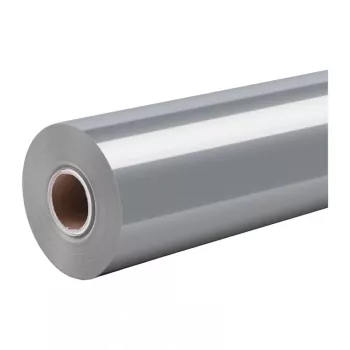 HTVRONT glänsande självhäftande folie, 30,5 cm x 180 cm (silver)