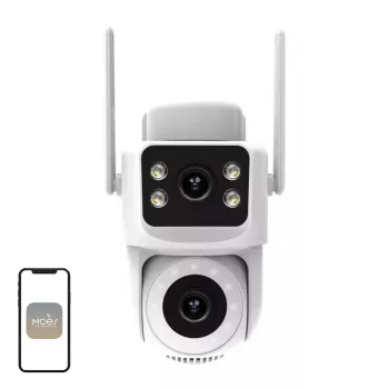 MOES WCM-Q29 8MP dual-objektiv WLAN-IP-kamera