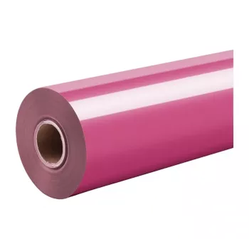 HTVRONT Pure värmetransferfilm, 30,5 cm x 1,8 m (rosa)