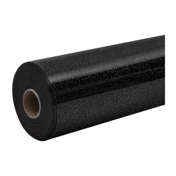 HTVRONT glitterflexfolie, 30,5 cm x 90 cm (svart)