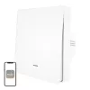 MOES ZS-B-EU1 ZigBee 1-kanalig ljusbrytare (utan nolledare, vit)