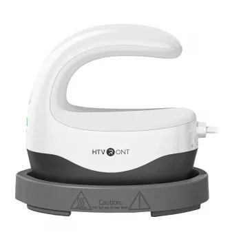 HTVRONT Mini5 värmepress (vit)