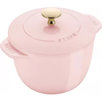STAUB La Cocotte rund gjutjärnsgryta 1,75L rosa