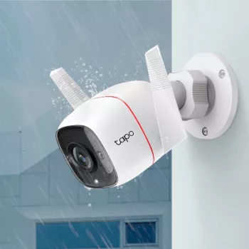 TP-Link Tapo C310 övervakningskamera för utomhusbruk, 3MP, IP66, mörkerseende, tvåvägsljud