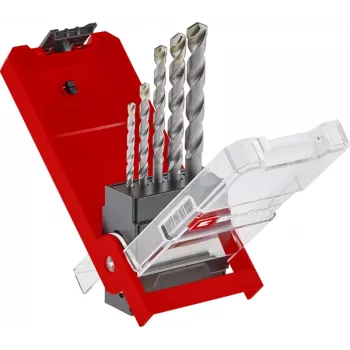 Einhell 38050 hårdmetallbestyckat stenborrset, 5 delar (4-10 mm)