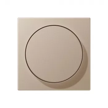 Jung A-serie centralplatta med vred, champagne (A1740CH)