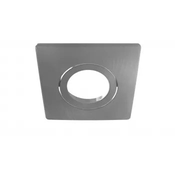 SYNERGY21 LED Morpheus 68 fyrkantig svängbar täckring borstat nickel S21-LED-24V26018