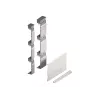 Rittal SV 9677.560 beröringsskyddslock, 185 mm-system, 800 mm skåpbredd