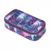 herlitz be.bag beatBox Indigo Flowers pennfodral, polyester, XXL-blixtlås huvudfack, 1 st 400197550