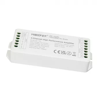 Synergy 21 LED-controller AMP-serien 4-kanals förstärkare för MiLight/MiBoxer (PA4)