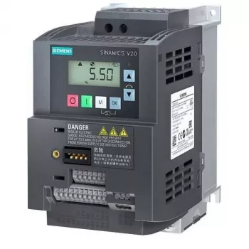 Siemens SINAMICS G120C kompaktomriktare 1,1 kW med integrerat filter, 3 AC 380-480 V, IP20, FSAA 6SL32105BB211BV1