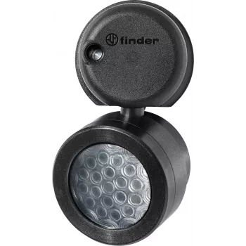 Finder 18.71 rörelsedetektor, 230 V AC, 1 NO, 180°, 12 m, IP54 18.71.8.230.0002