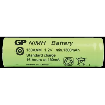 GP Batteries NH GP 130AAM NiMH AA-batteri 1300 mAh 1-pack
