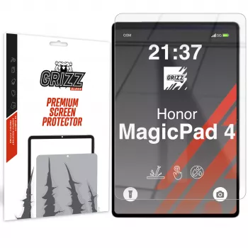 GrizzGlass HybridGlass skärmskyddsfilm för Honor MagicPad 4 – 11,5 inch – 7H hybridglas – ultrakla – bubbelfri