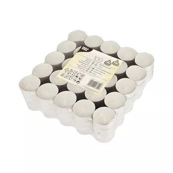 PAPSTAR värmeljus, vit, 100 st (13302)