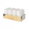 PAPSTAR blockljus 10 cm vit