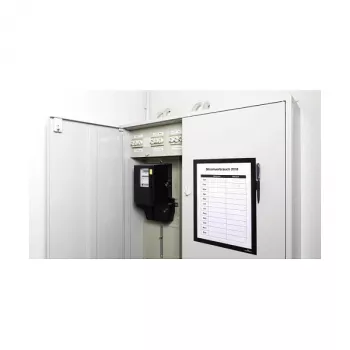 DURABLE DURAFRAME MAGNETIC NOTE A4 magnetisk presentationsram svart