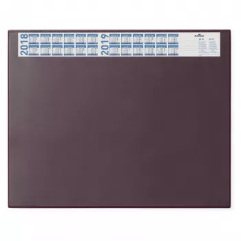 DURABLE skrivbordsunderlägg 65 x 52 cm rött