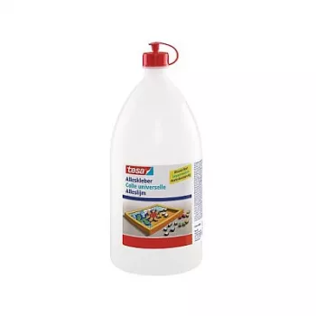 Tesa allroundlim 57007-3 universellt flytande lim 1750 g påfyllningsflaska
