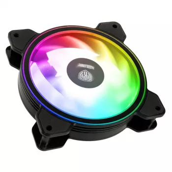 Kolink Umbra HDB ARGB LED PWM 120 mm fläkt – svart/vit