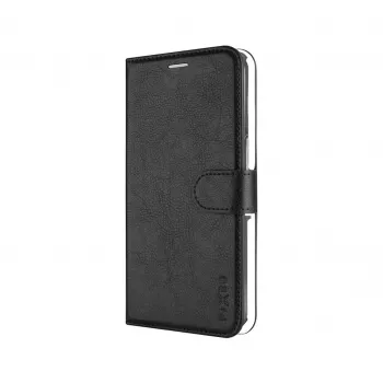 Fixed Opus Book Case för Xiaomi Redmi Note 15 Pro 5G - läder, svart