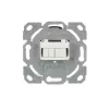 Busch-Jaeger LC Duplex fiberoptiskt vägguttag, infällt, 2CKA000230A0486