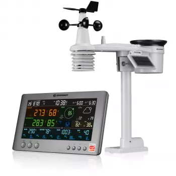 Bresser Smart Tuya professionell väderstation med 7-i-1-sensor