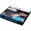 Schneider DIY presentetiketter set vit med guld- och silvermetallicpennor (ML85060902)