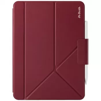 PITAKA MagEZ Folio 3 skal för iPad Air 11 inch (M2/M3/M4) - Harvard Crimson