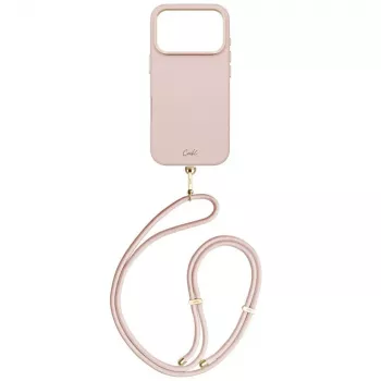 UNIQ Coehl Mirelle magnetiskt laddningsskal för iPhone 17 Pro – rosa