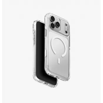 UNIQ LifePro Xtreme Magclick laddningstransparent skal för iPhone 18 Pro Max / 17 Pro Max