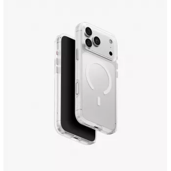 UNIQ Clario Magclick laddningstransparent skal för iPhone 18 Pro Max / 17 Pro Max