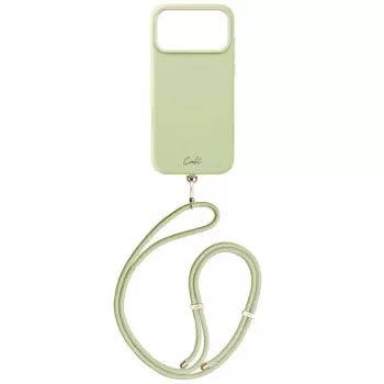 UNIQ Coehl Mirelle MagSafe-skal för iPhone 17 Pro Max – grönt blommönster